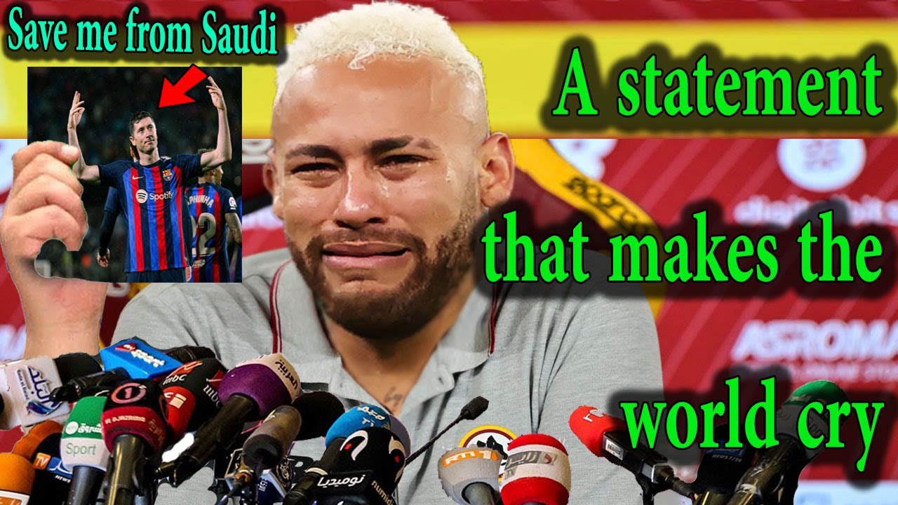 Neymar surprises Barcelona after beating Brest and appeals to Laporta to save him from Saudi Arabia