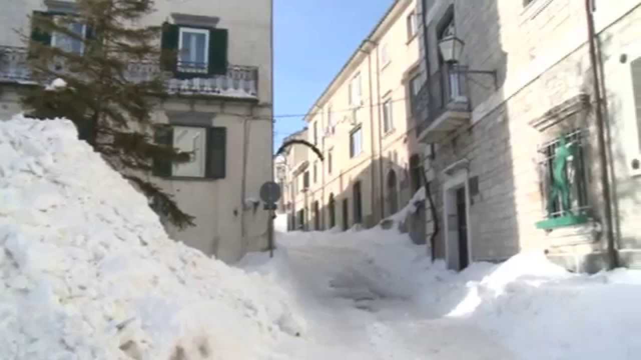 Capracotta, neve gennaio 2015. (hd720p)