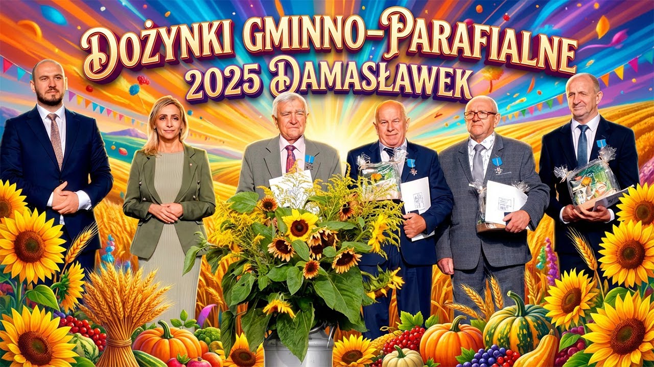 Dożynki Gminno–Parafialne 2025 w Damasławku