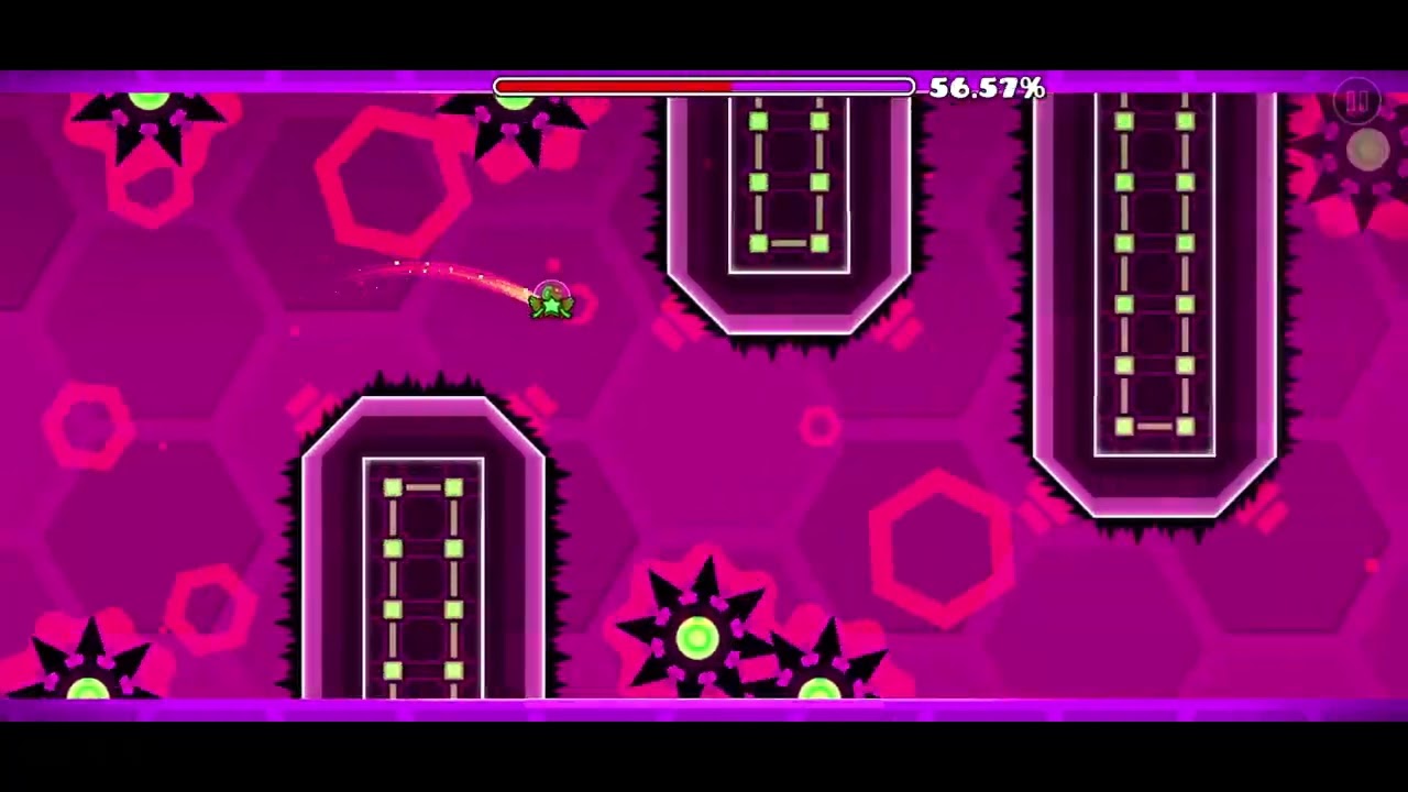 Hex Flex от PASIBLITZ 100% - Geometry Dash (Самый сложный демон из списка Insane, 9 звезд)