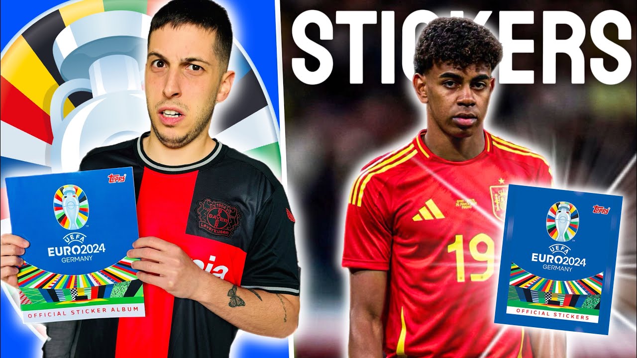 ⚽️🇩🇪EURO 2024 IN EDICOLA! - UNBOXING STICKER ALBUM E PACCHETTI della nuovissima COLLEZIONE