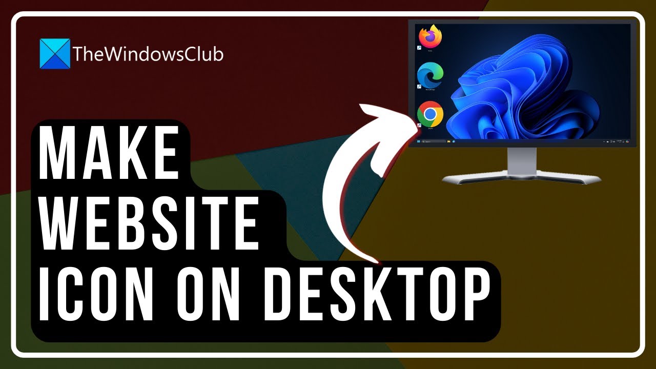 How to make website icon on desktop
