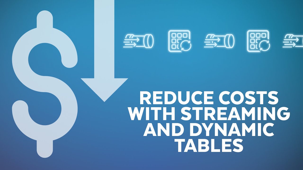 Reduce Costs With Snowpipe Streaming And Dynamic Tables