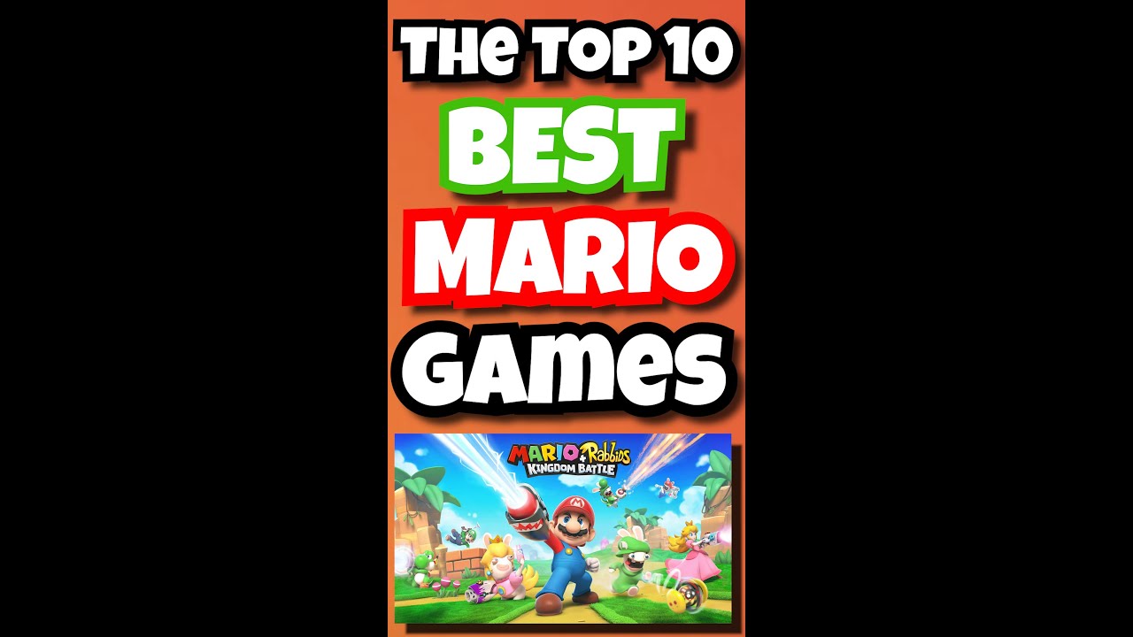 10 ЛУЧШИХ ИГР ПРО МАРИО ВСЕХ ВРЕМЁН