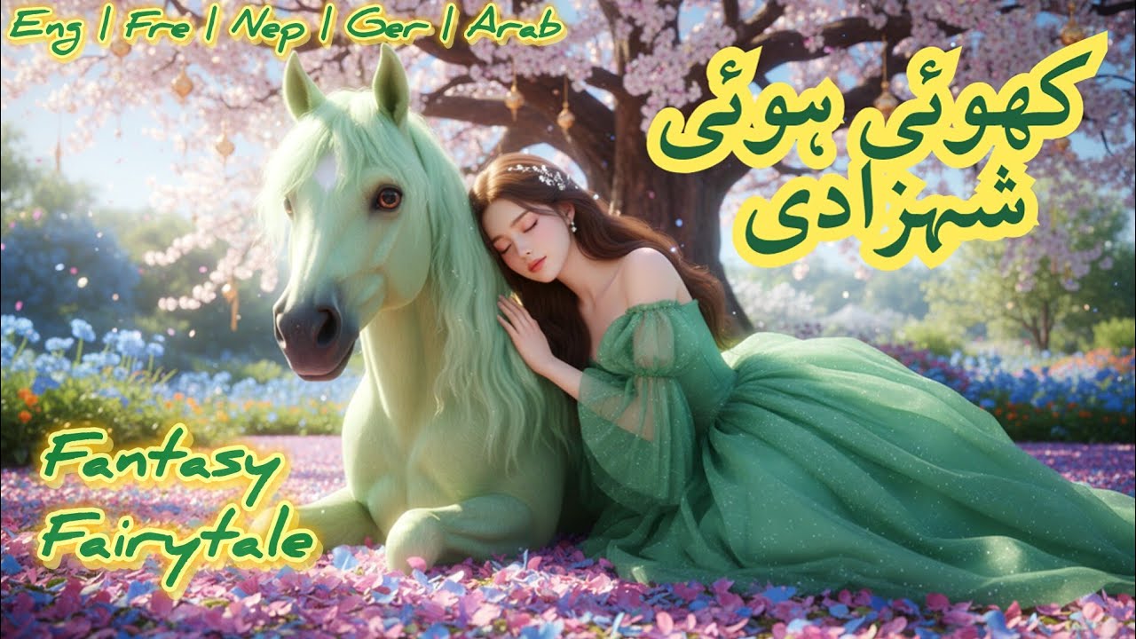 Missing Princess | Fairy tale in Urdu | Hindi Fairytale | Shehzadi ki Kahani 🧚‍♀️ #shazwithroughai 