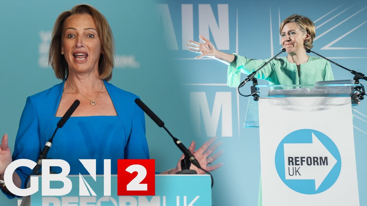 WATCH: Reform UK press conference on women's safety with Dame Andrea Jenkyns and Sarah Pochin MP