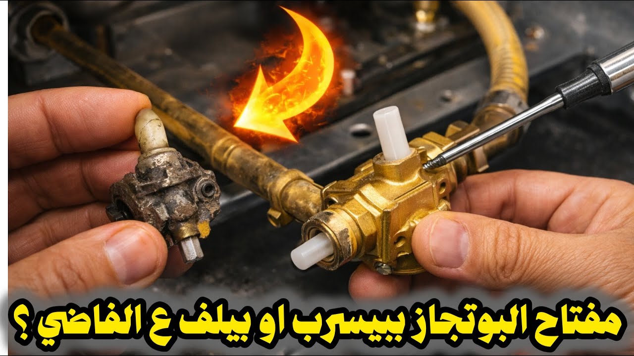 تغيير قلب مفتاح البوتجاز خطوة بخطوة ف 5 دقايق - وفر فلوس الصيانة
