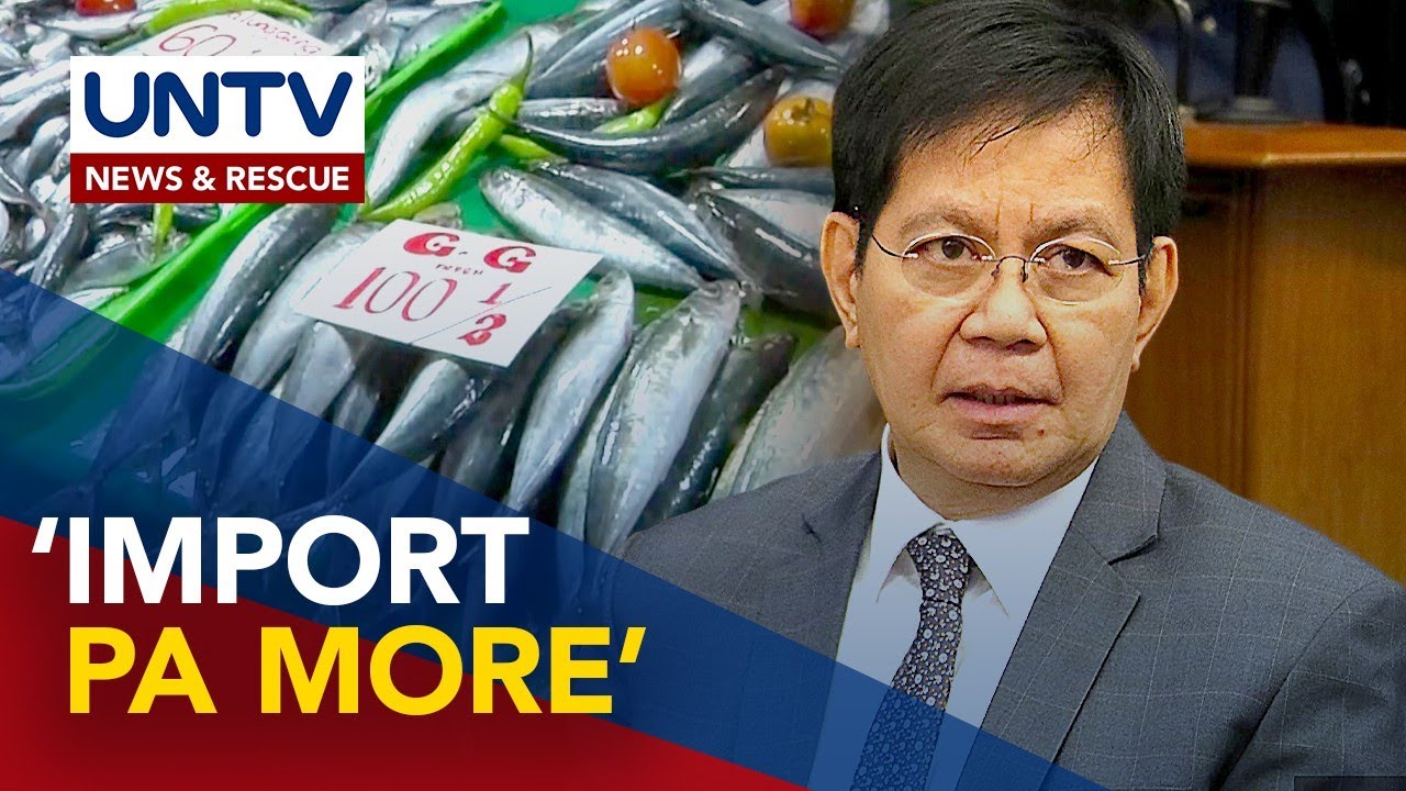 Sen. Lacson and Pacquiao hits DA over the importation of galunggong