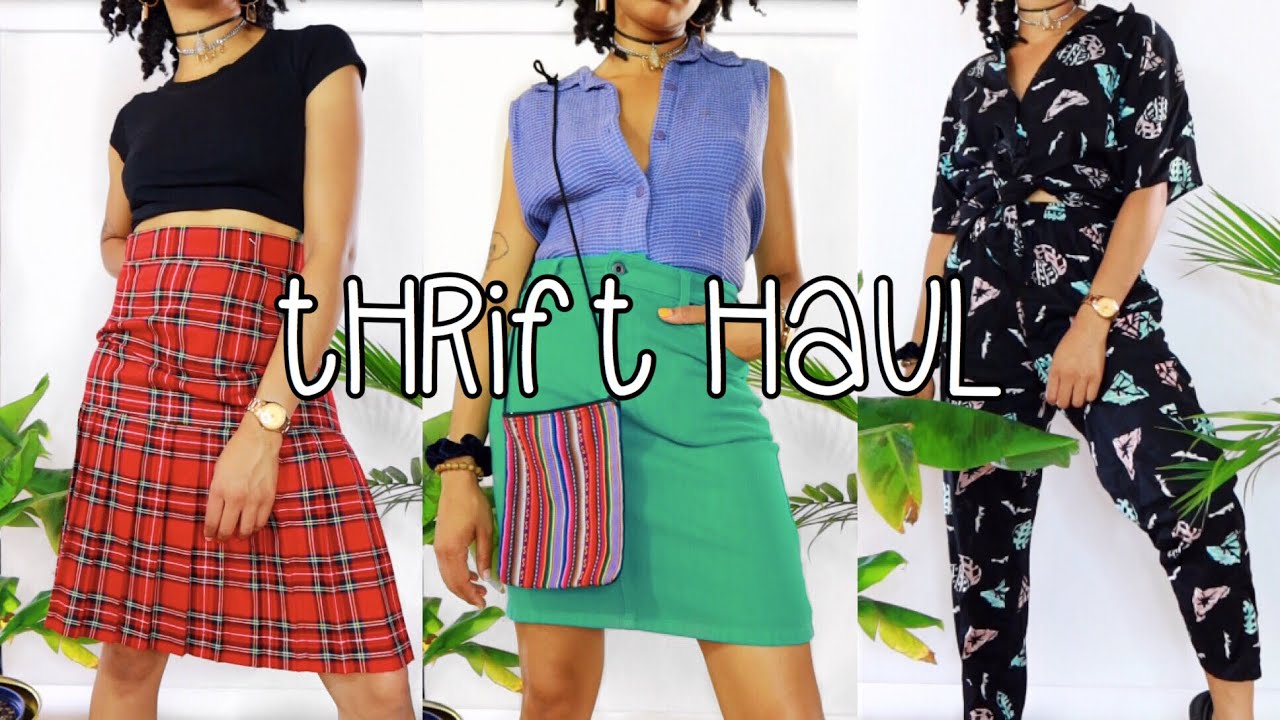 THRIFT TRY-ON HAUL | olive chels