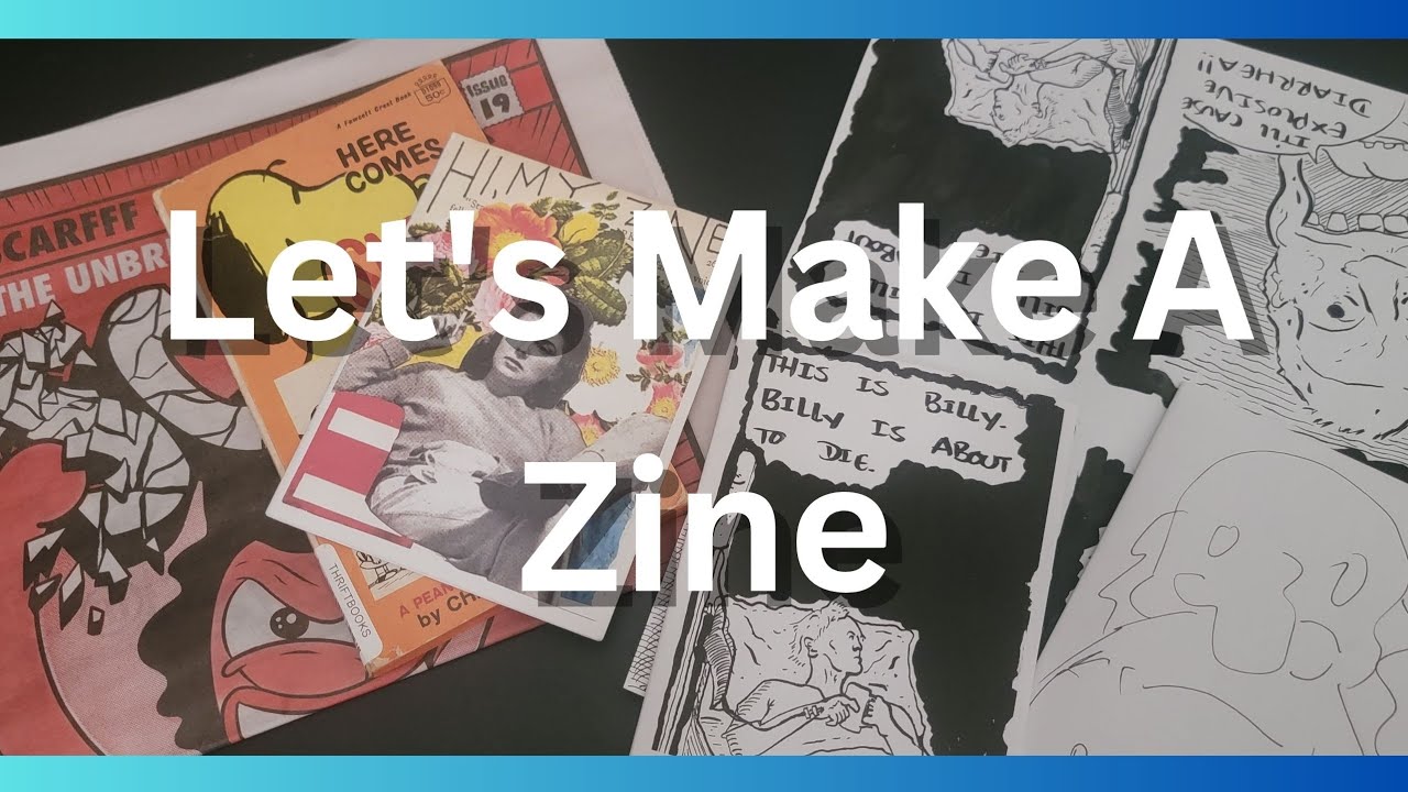 I Made a Mini Comic Zine (and You Can Too!)