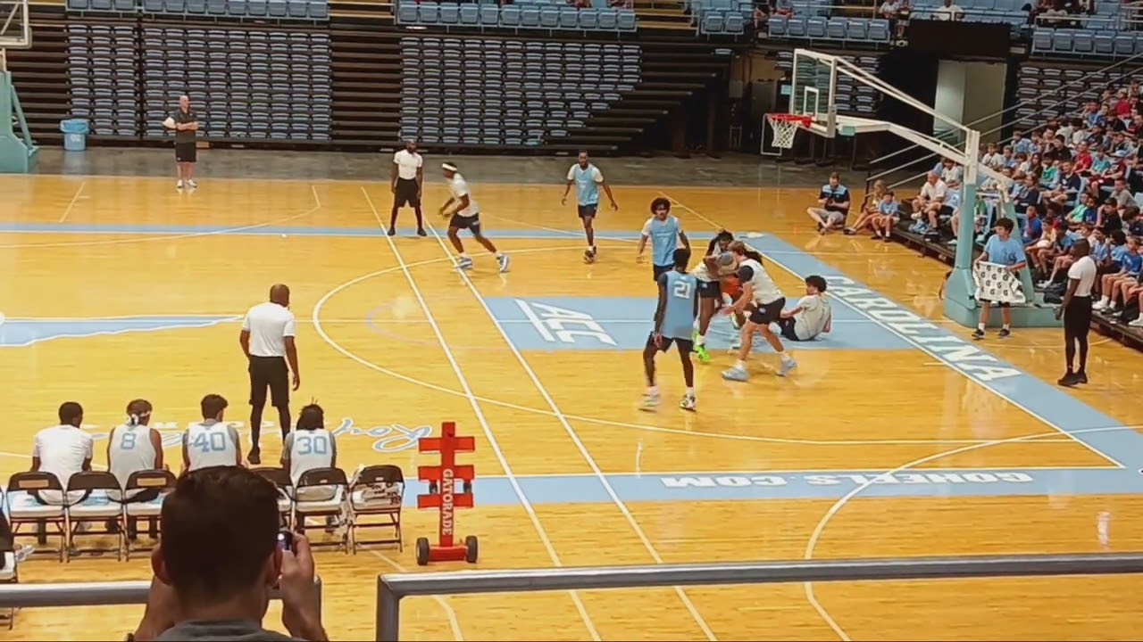 2024 Carolina Tar Heels basketball alumni game (second half session 1 part 2)