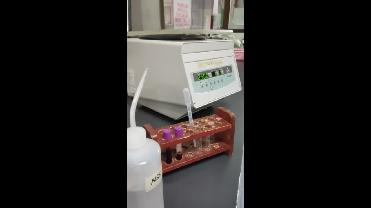 Preparation of Red Cell Suspension