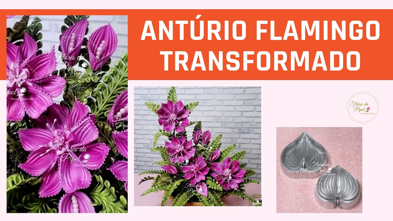 ANTÚRIO FLAMINGO TRANSFORMADO - FLOR DO GIRAUSSUN
