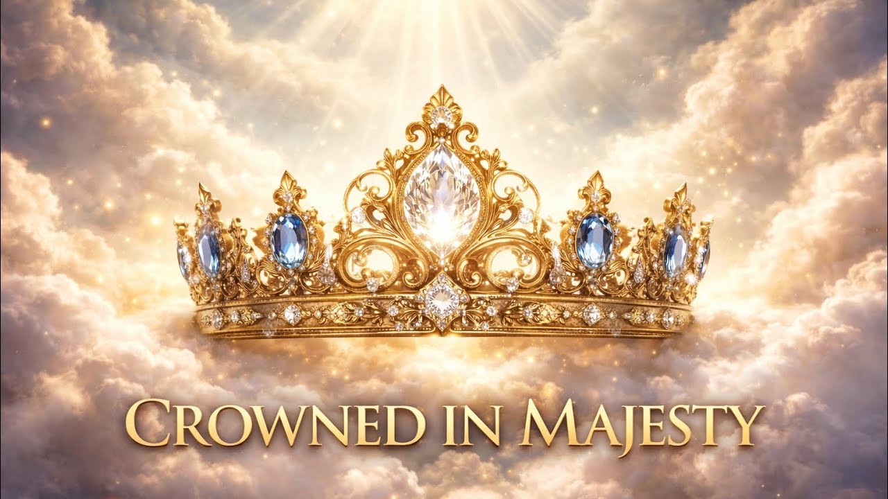 👑 CROWNED IN MAJESTY 👑Jesus reigns forever! Lift your voice and worship the King of Glory!