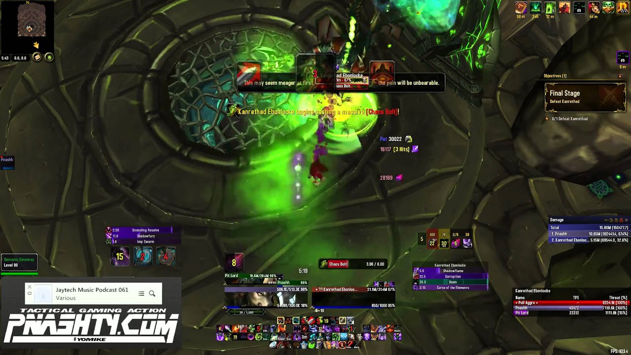 Warlock Green Fire Quest: Final Boss (Demonology Kill)