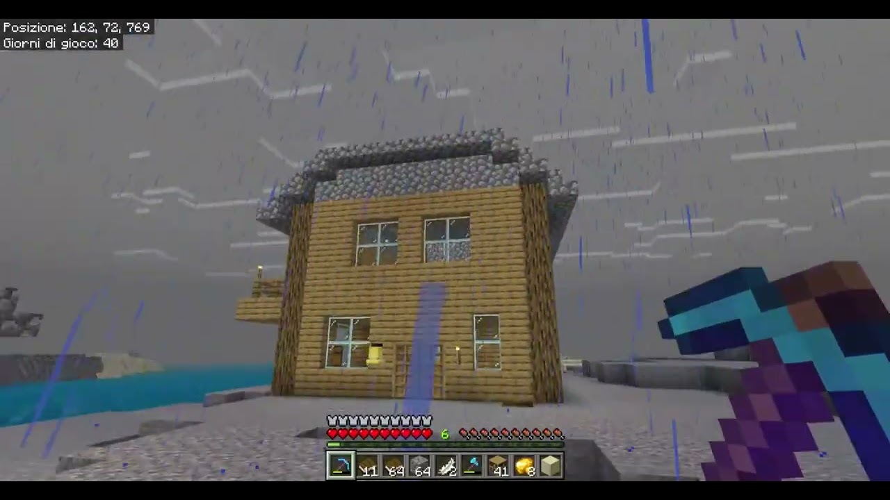 costruisco una stanza enchanting - minecraft 18