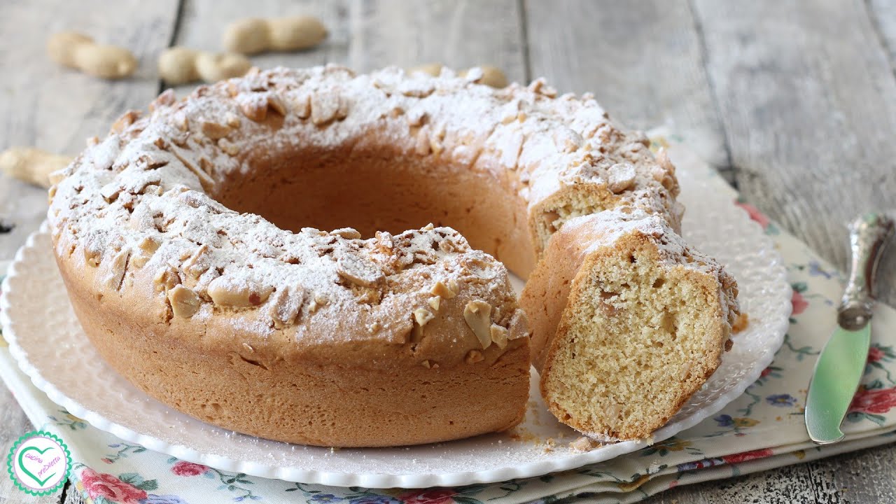 CIAMBELLA ALLE ARACHIDI ottima a colazione
