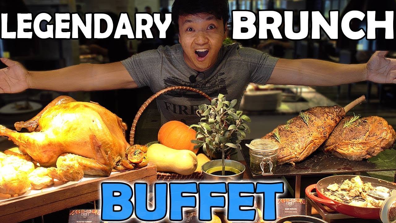 AMAZING All You Can Eat BRUNCH BUFFET in Jakarta Indonesia