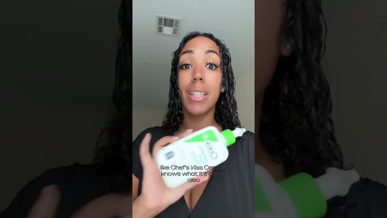 Skincare for black women cleanser and blemish control I swear by cerave! #blackskincare
