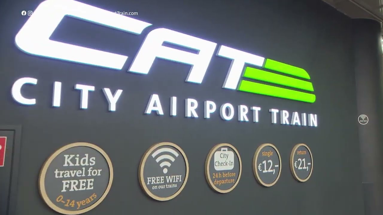 CAT City Airport Train - 16 min non-stop from Vienna airport to the city center
