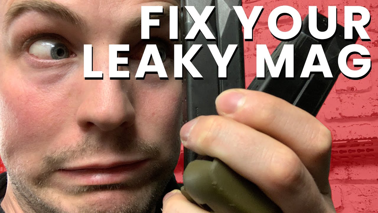 How to fix a leaking green gas pistol magazine - Done on TM FNX-45