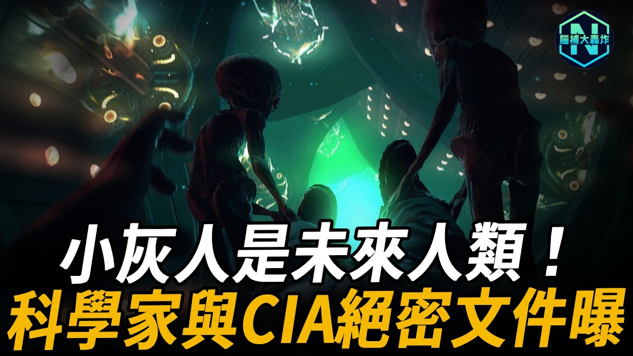 小灰人根本不是外星人！科學家與 CIA 絕密文件揭露驚人真相：它們是數萬年後的人類，因核災難退化進化，駕駛時間飛船回到現代，只為搶救基因、改寫未來！這是時光旅行最震撼的秘密！| 腦補大轟炸