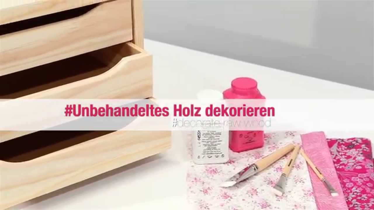 [Schritt f&uuml;r Schritt] - D&eacute;copatch Schubladenbox
