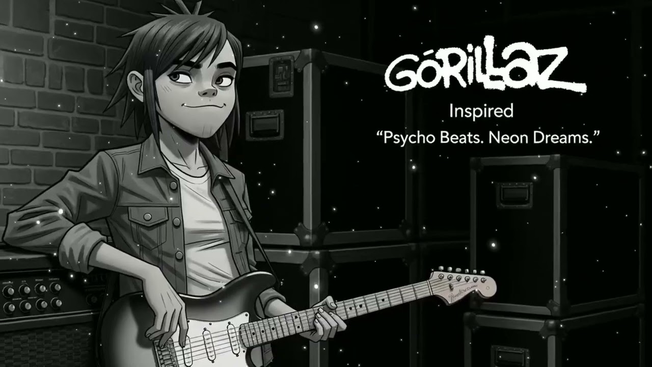 Kill Bill [once again] – Psycho Album Mix | Gorillaz Inspired AI Remix | Trip-Hop, Alt Hip-Hop