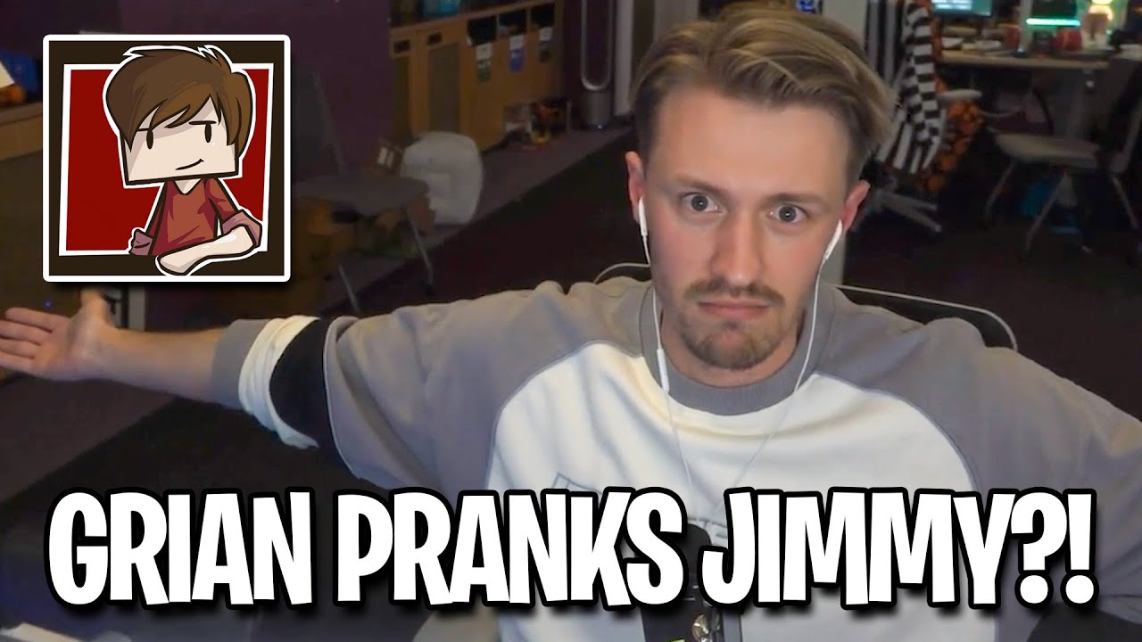 Гриан устраивает розыгрыши в знак солидарности на благотворительной трансляции HERMITCRAFT?!