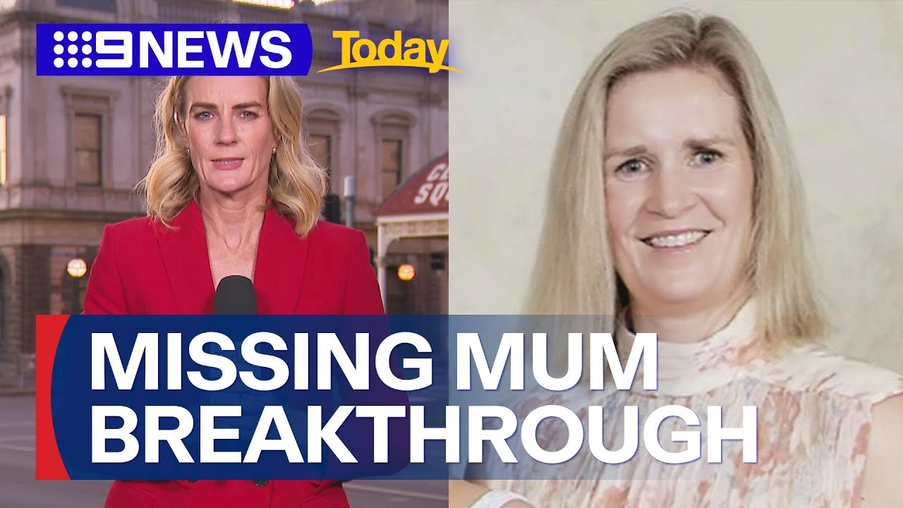 Missing Ballarat mother breakthrough following murder charge | 9 News Australia