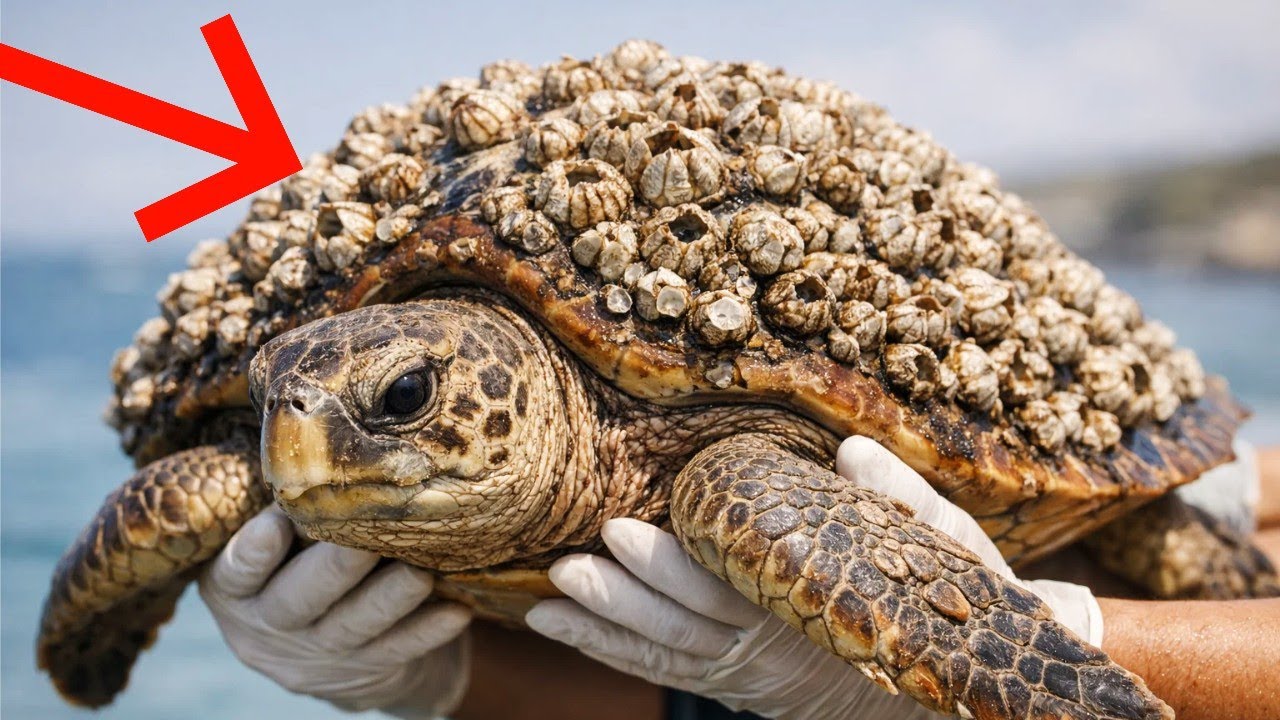 Extreme Turtle Shell Cleaning ASMR | Barnacle Removal Compilation