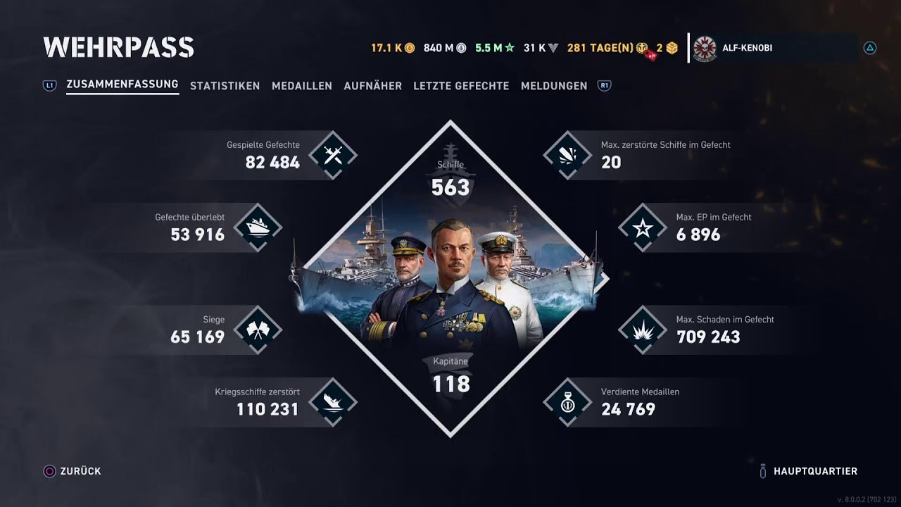 World of Warships Legends  ALF-KENOBI  alf_kenobi  Alf Kenobi