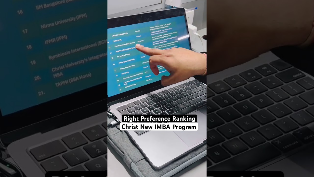 Christ University Integrated MBA 2026 | What Preference Rank Should You Give in IPM College List?