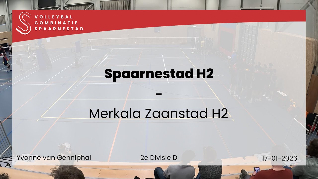17 Jan 26   Spaarnestad H2 vs Zaanstad H2