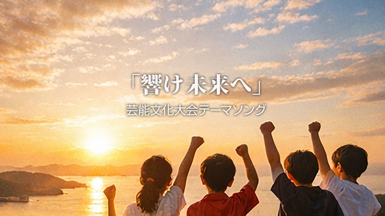 【MBYC】まつやま子ども芸能文化大会 テーマソング『響け 未来へ』 #MBYCチャンネル  #愛媛 #松山