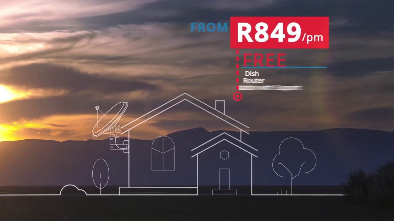 Bluenet UNCAPPED Satellite Internet from R849p/month - Call 010 880 2590 or signup on link below