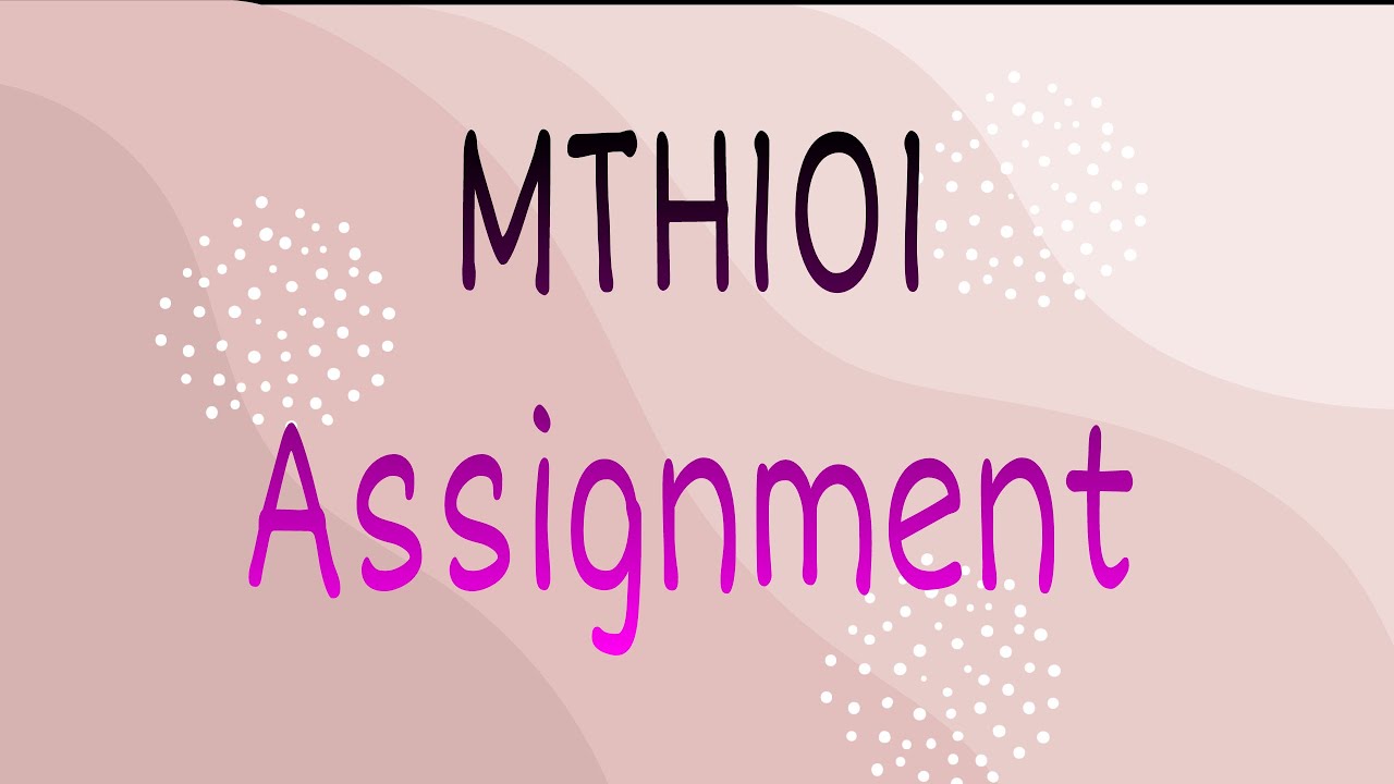 MTH101||Solution of Assignment#2||August 2 2021