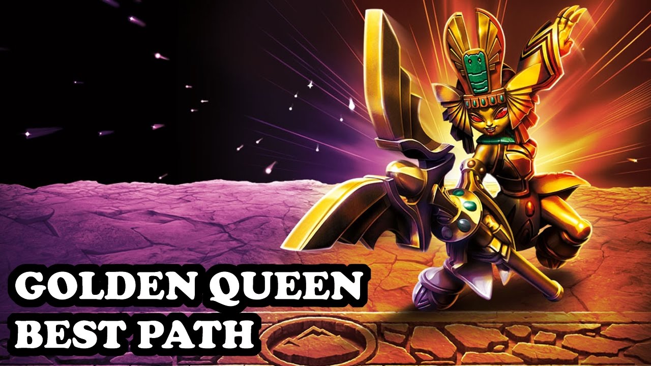 Skylanders Imaginators - Golden Queen - Ancient History Path - BEST PATH - GAMEPLAY