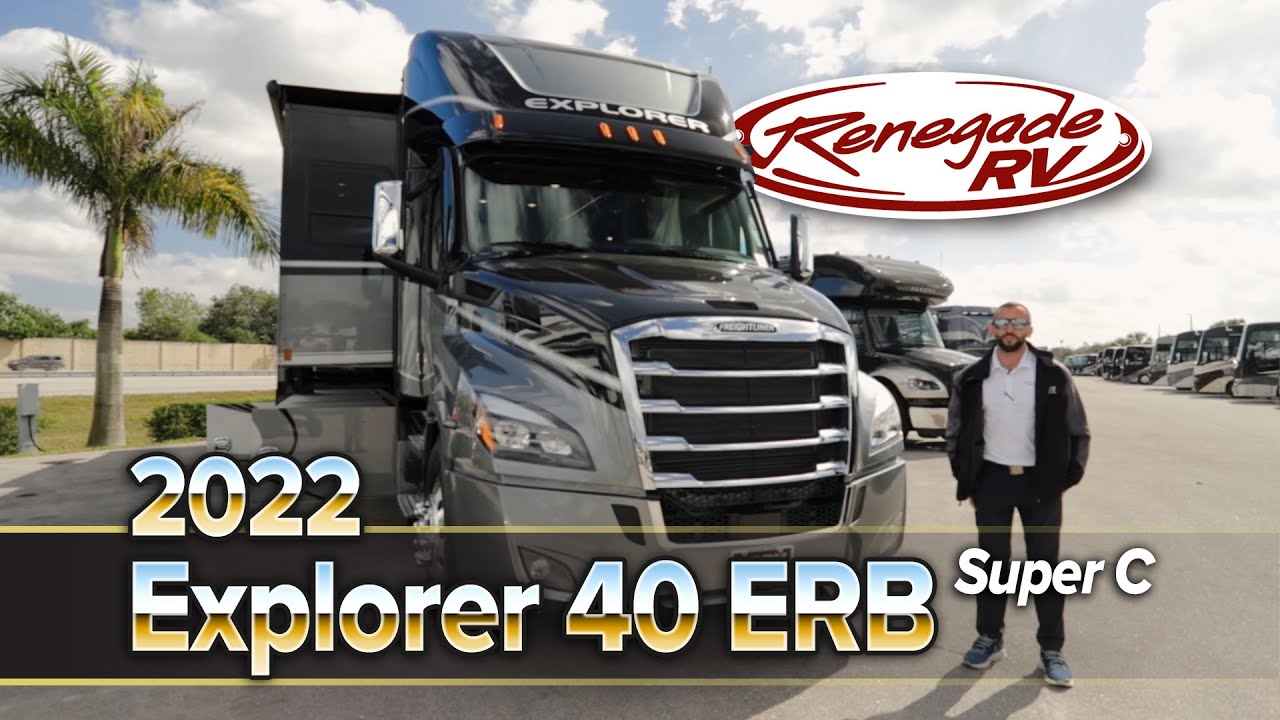 2022 Renegade RV Explorer 40 ERB Super C Motorhome