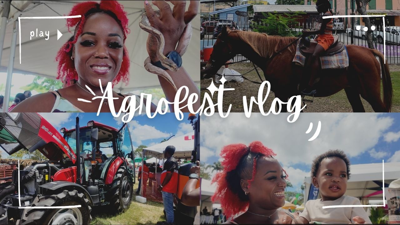 AGROFEST WITH MY GODBABY | GOT ME SOME NEW PLANTS AND BABY CHICKS ?????