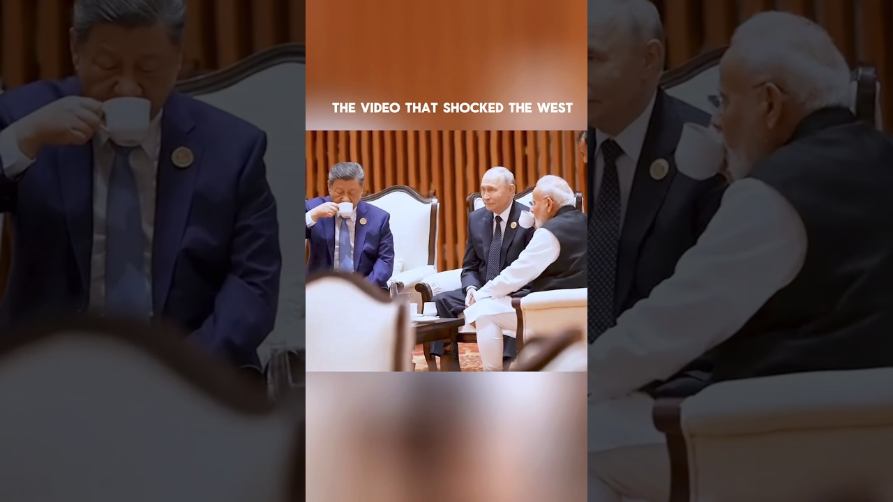 The video That Shocked the West! Modi, Putin & Xi Together #shorts