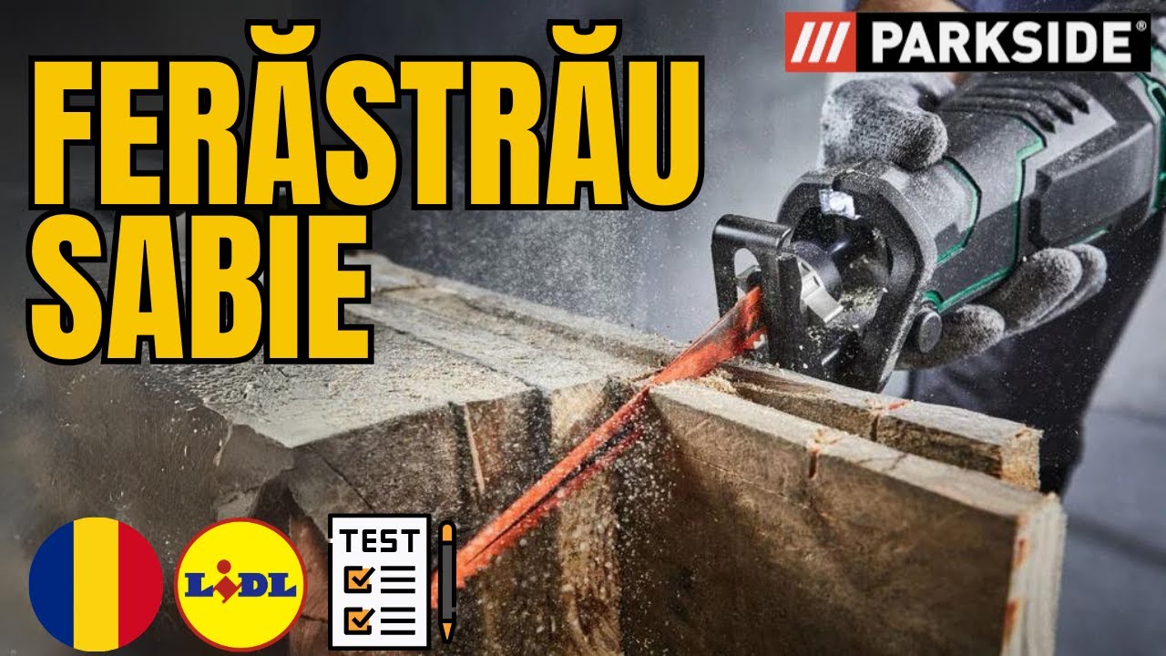 FERĂSTRĂU SABIE Parkside PFS 710 D3 ROMÂNIA ROMÂNĂ LIDL