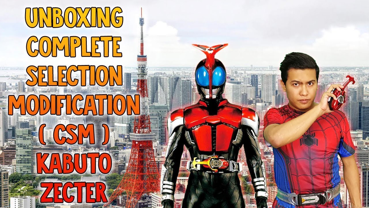 Unboxing Complete Selection Modification (CSM) Kabuto Zecter - Kamen Rider Kabuto