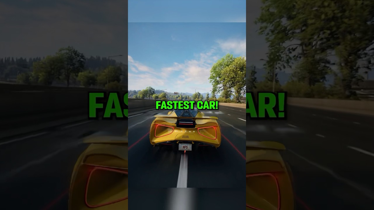 The NEW Fastest Car in NFS Unbound&hellip;