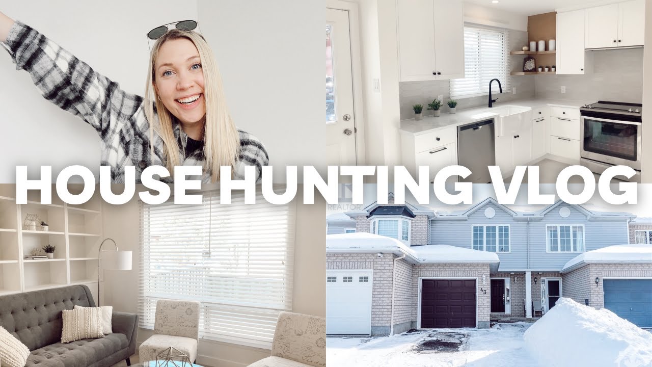 BUYING OUR FIRST HOME | come house hunting with us in Ottawa, Canada (ep.1) 🏡