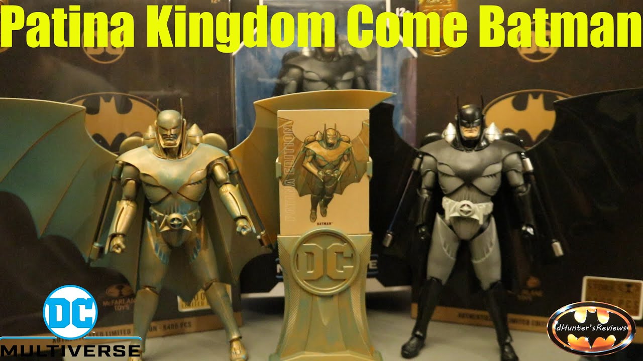 McFarlane DC Multiverse Patina Kingdom Come Armored Batman Action Figure Review & Comparison