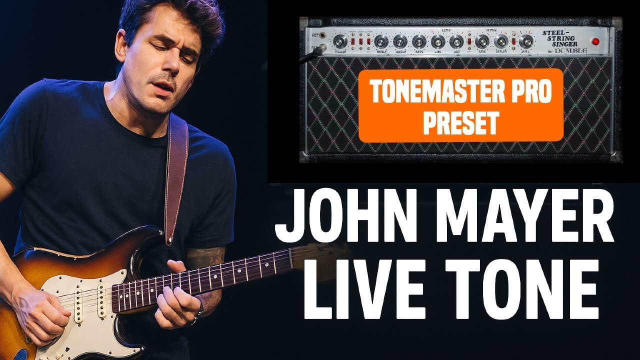 You might not need that Neural DSP plugin! John Mayer's live tone for the Fender Tone Master Pro!