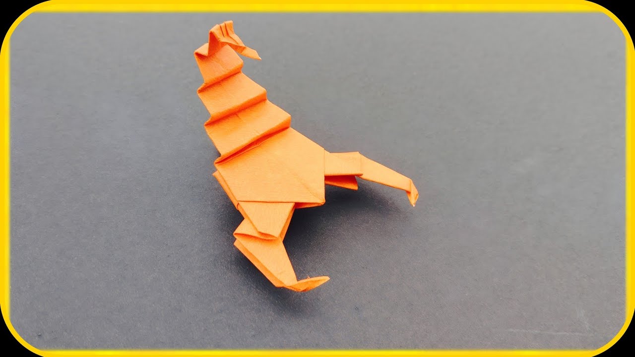 Easy Origami Scorpion Tutorial | Paper Scorpion Folding | Origami Animals | Easy Origami Paper