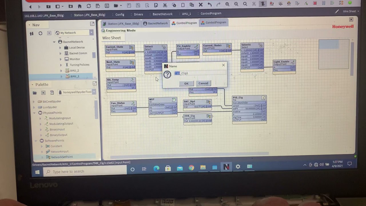 AHU Program part 2 CHWV