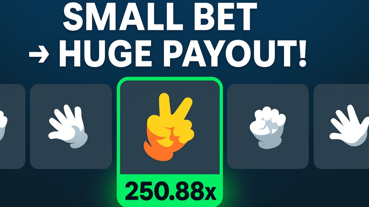 Rock Paper Scissors Gave Me a 250x Win?! (Huge Payout)